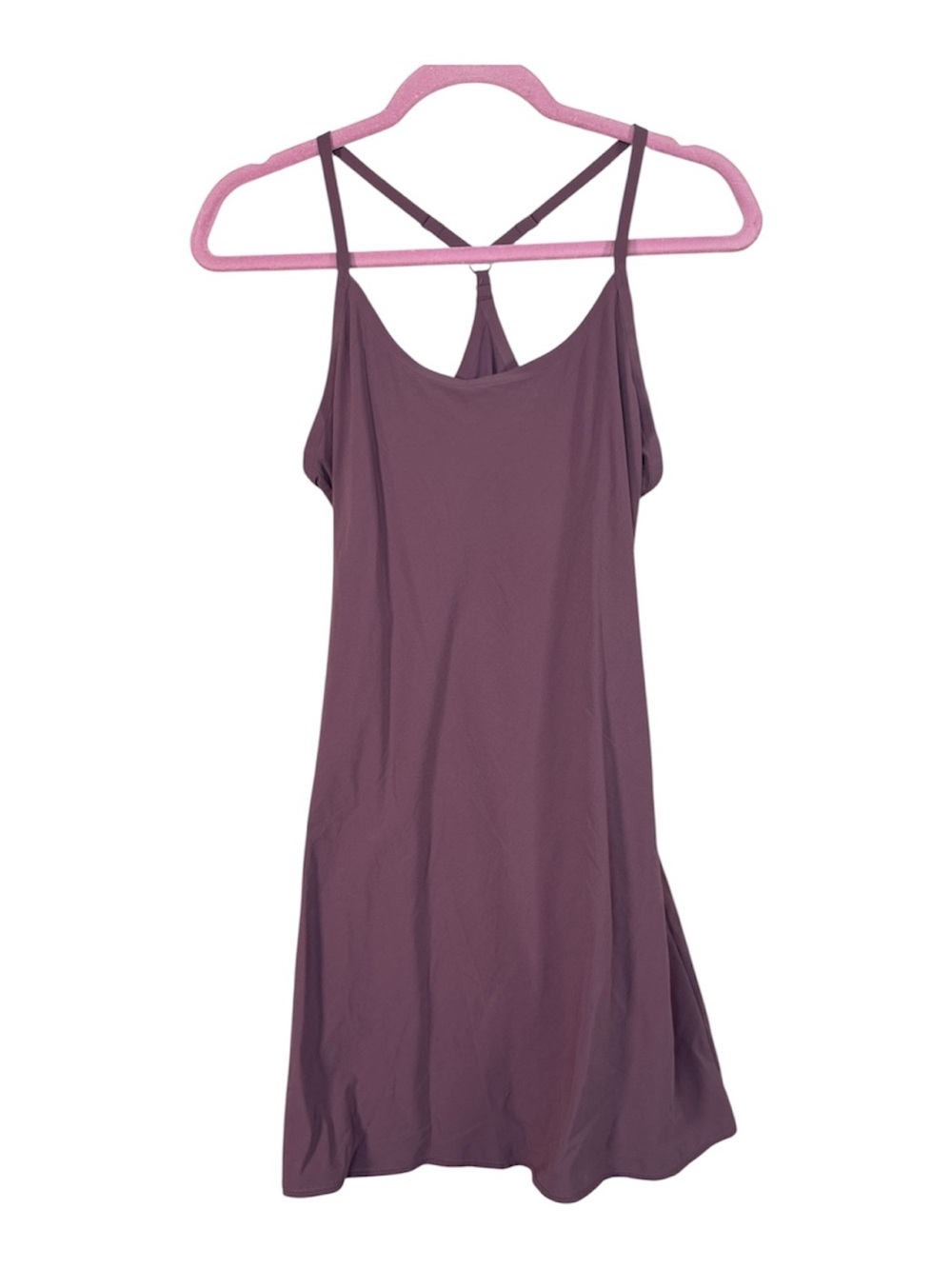 Outdoor Voices Purple Active Wear Dress Womens XS Built In Shorts Gym Workout